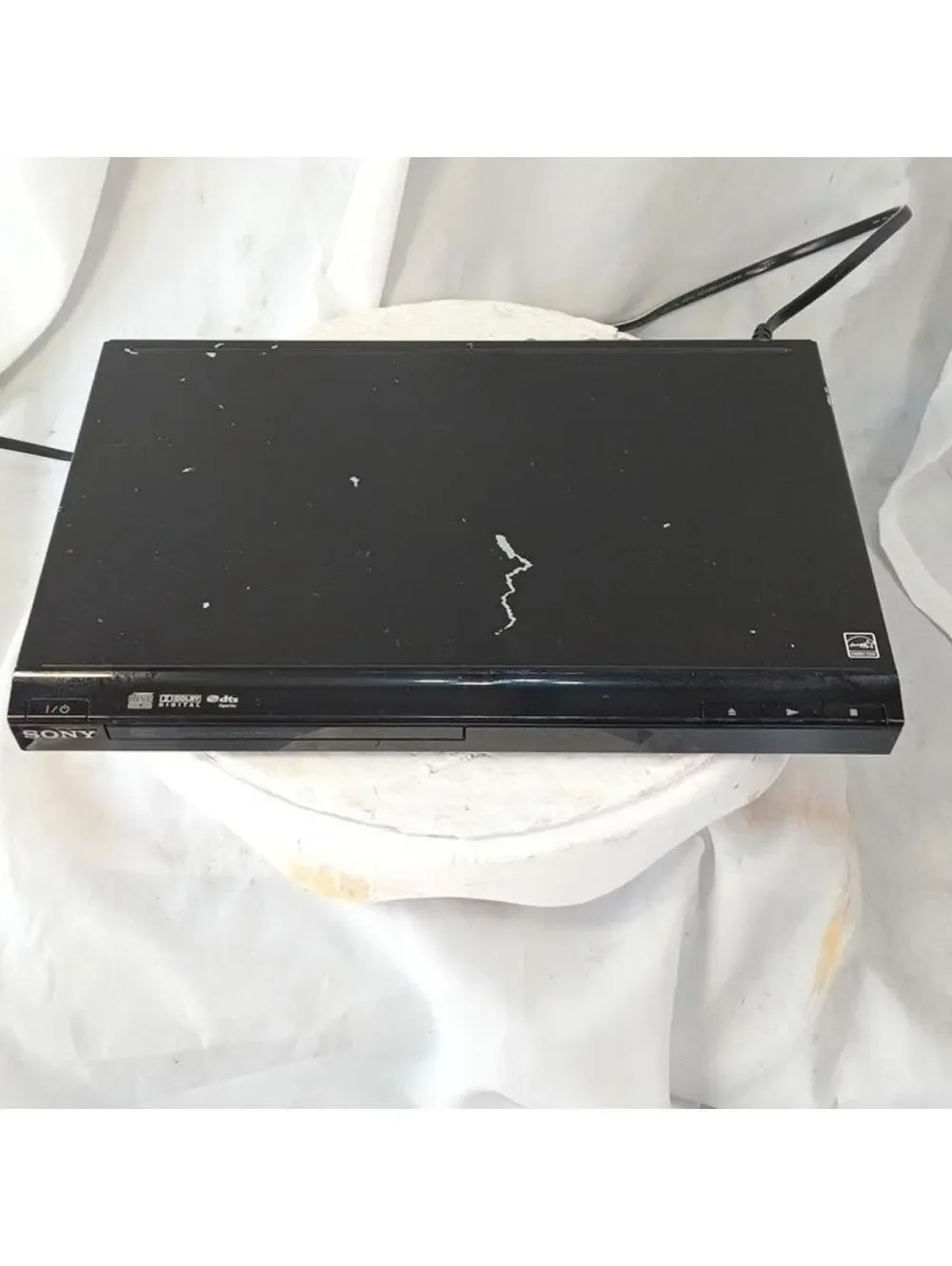 Sony DVP-SR200P DVD CD Player Dolby Digital DTS Compact Black RCA AV Tested Work